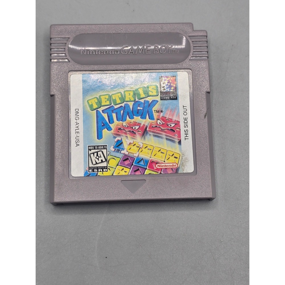 Tetris Attack Nintendo Game Boy Game Cartridge DMG-AYLE-USA‎ Authentic Retro